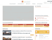 Tablet Screenshot of ezcaray.org